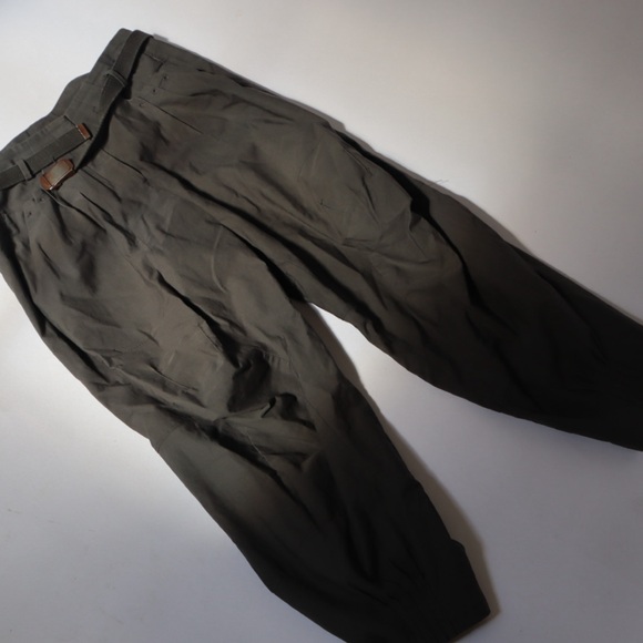 Marithe Francois Girbaud Unisex Olive Cargo Pants - Picture 1 of 7